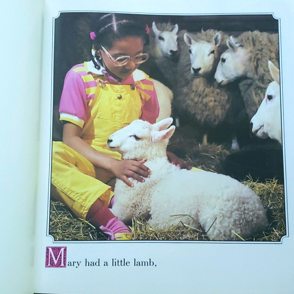 Mary Had A Little Lamb By Sarah Josepha Hale Vintage Paperback Children's Book - Picture 4 of 6